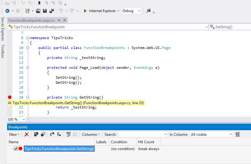 Tips Tricks Function